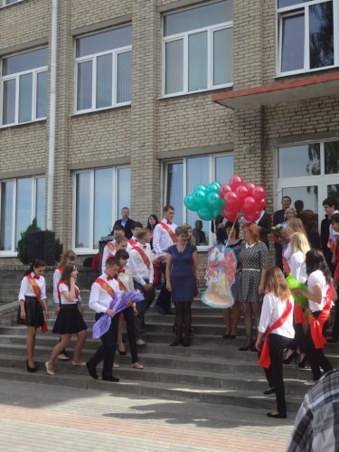 Линейка, посвященная последнему звонку -2014. Часть 2