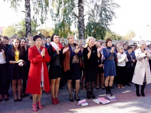 Еще немного о Дне Учителя в гимназии