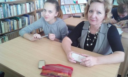 Встреча в районной библиотеке Встреча в районной библиотеке