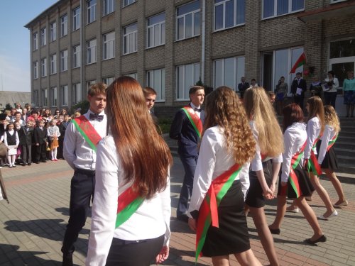 Линейка, посвященная последнему звонку 2015. Часть 2