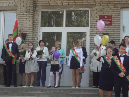Линейка, посвященная последнему звонку 2015. Часть 2