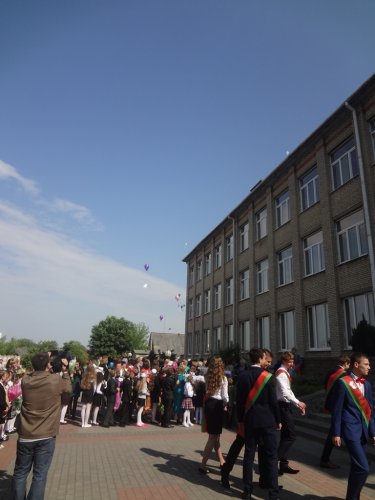 Линейка, посвященная последнему звонку 2015. Часть 2