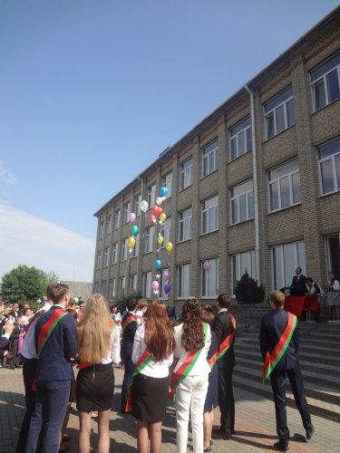Линейка, посвященная последнему звонку 2015. Часть 2