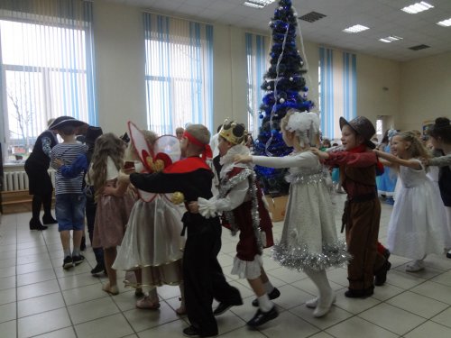 Новогодняя сказка в 1 и 2-м классах
