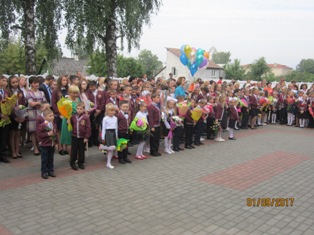Линейка, посвященная 1 сентября