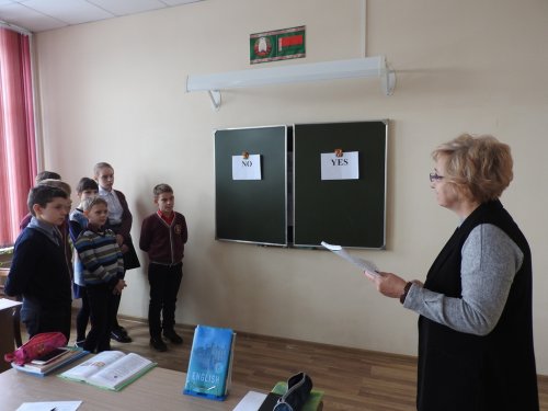 Урок английского языка в 6-м классе