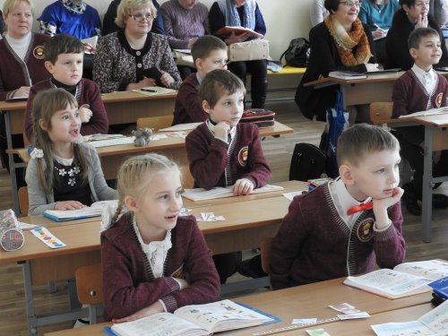 Урок литературного чтения в 1-м классе