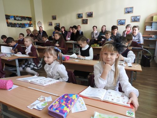 Урок литературного чтения в 1-м классе