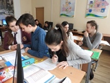 Урок английского языка в 8-м классе. Учитель Шит А.П.