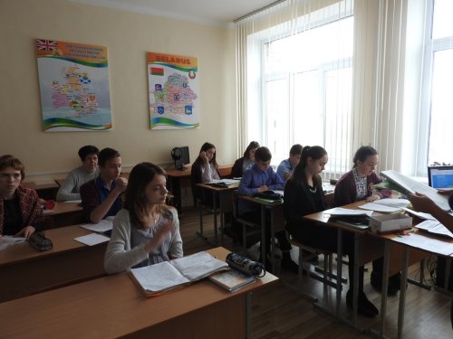 Урок английского языка в 8-м классе. Учитель Голуб Е.Т.