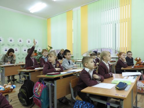 Урок по предмету "Человек и мир" во 2-м классе. Учитель Пекарь Е.С.