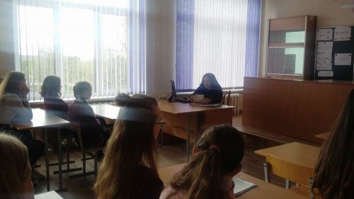 Встреча учащихся 8 – 11 классов с психиатром-наркологом Урбанович А.Л.