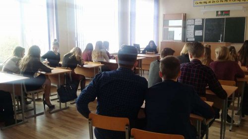 Встреча учащихся 8 – 11 классов с психиатром-наркологом Урбанович А.Л.