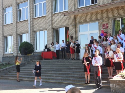 Линейка, посвященная последнему звонку (часть1)
