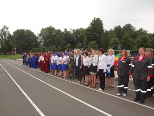 Смотр-конкурс санитарных дружин и пожарных добровольных дружин