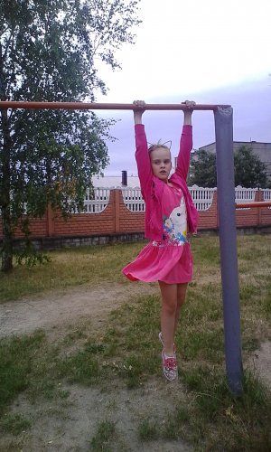 Спортивная  площадка в действии