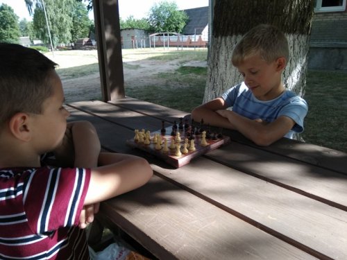 Спортивная площадка в действии