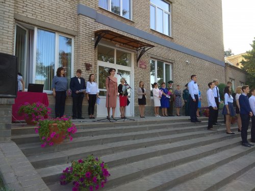 Линейка, посвящённая 1 сентября