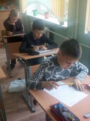20 октября в  гимназии  прошла  олимпиада для учеников начальных классов