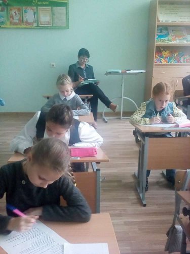 20 октября в  гимназии  прошла  олимпиада для учеников начальных классов