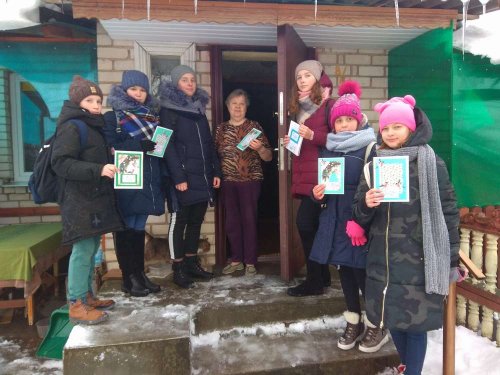 Волонтёрская акция "Новогоднее настроение"