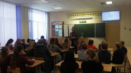Встреча с начальником инспекции по делам несовершеннолетних Свислочского РОВД Садовским Ю.Г. и со специалистом группы пропаганды и обучения Свислочского РОЧС Новосадом А.И.
