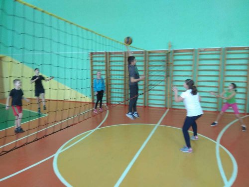 Районные соревнования по пионерболу