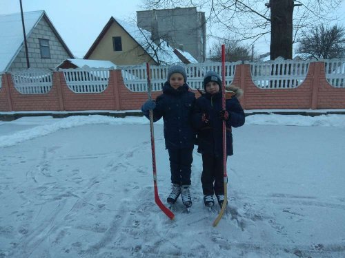 Каток в действии