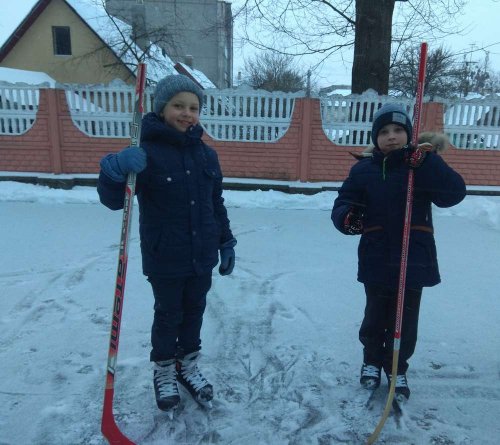Каток в действии