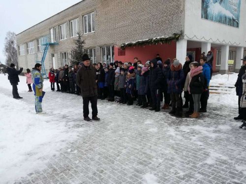 Районные соревнования "Снежный снайпер"
