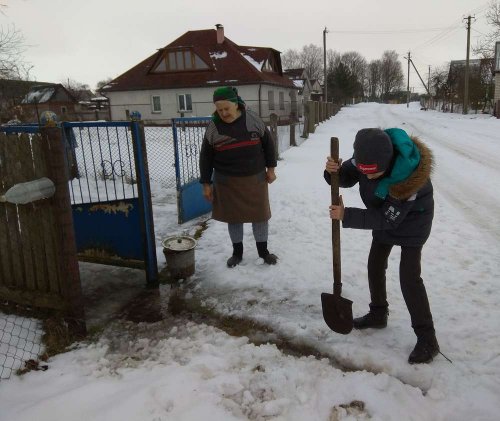 Волонтёрский отряд "Юные тимуровцы"