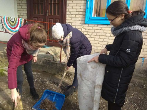 Волонтёрский отряд "Юные тимуровцы"