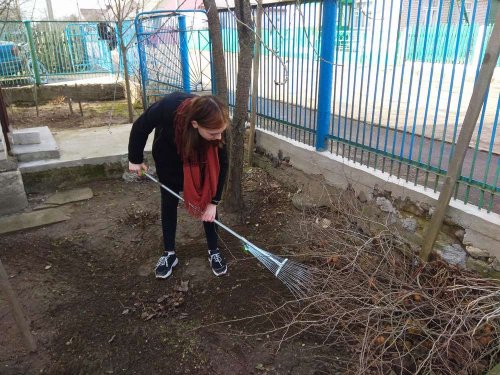 Волонтёрский отряд "Юные тимуровцы"