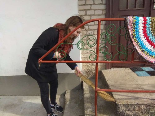 Волонтёрский отряд "Юные тимуровцы"