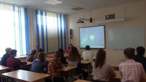 Встреча учащихся 9 и 10 классов  с фельдшером – валеологом УЗ «Свислочская ЦРБ»
