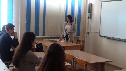 Встреча учащихся 9 – 11 классов с психологом УЗ «Свислочская ЦРБ»