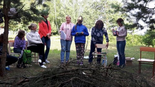 Лагерь "ПАТРИОТ". День 8. Закрытие лагерной смены. Встреча у костра  