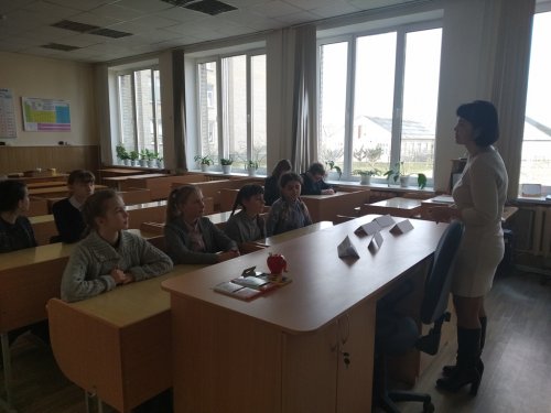Занятие кружка "Мой город"