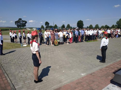 Мітынг, прымеркаваны да 76-й гадавіны вызвалення Свіслаччыны ад нямецка-фашысцкіх захопнікаў