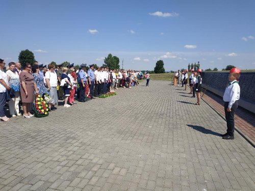 Мітынг, прымеркаваны да 76-й гадавіны вызвалення Свіслаччыны ад нямецка-фашысцкіх захопнікаў