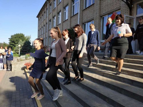 Практическое занятие по отработке плана эвакуации