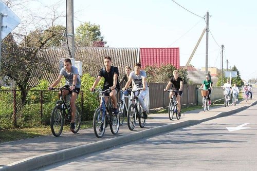 Патриотический велопробег «Молодежь Свислочи ЗА!»