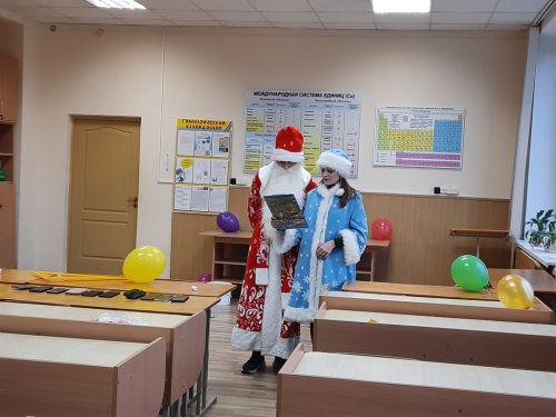 Новогодняя конкурсная программа в 7-м классе