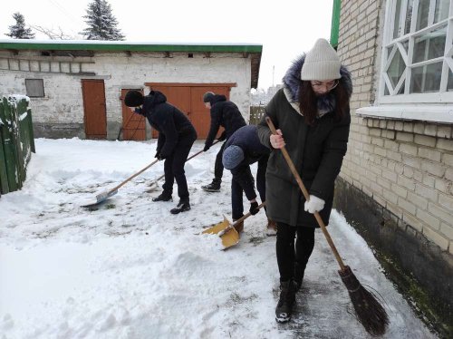 Волонтёрская акция «Дорогой добрых дел»