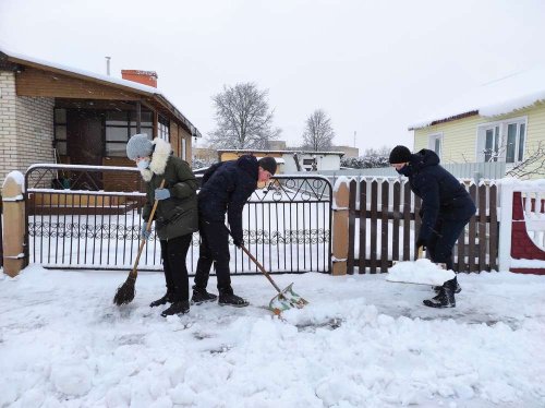 Волонтёрская акция «Дорогой добрых дел»