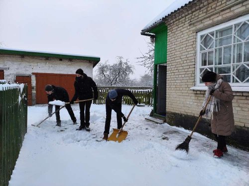 Волонтёрская акция «Дорогой добрых дел»