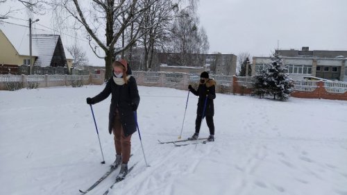 Спортивное мероприятие "Весёлая лыжня"