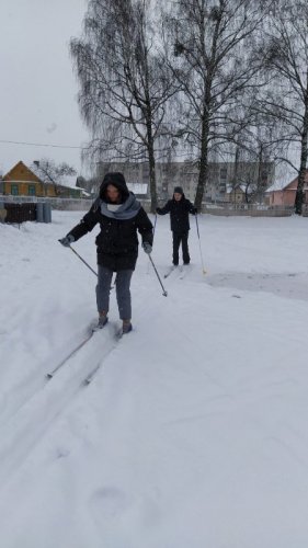 Спортивное мероприятие "Весёлая лыжня"