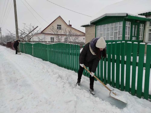 Волонтёрская акция «Зимняя пора добрых дел»