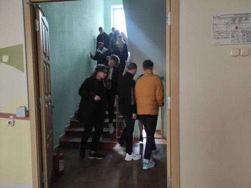 Практическое занятие по отработке плана эвакуации